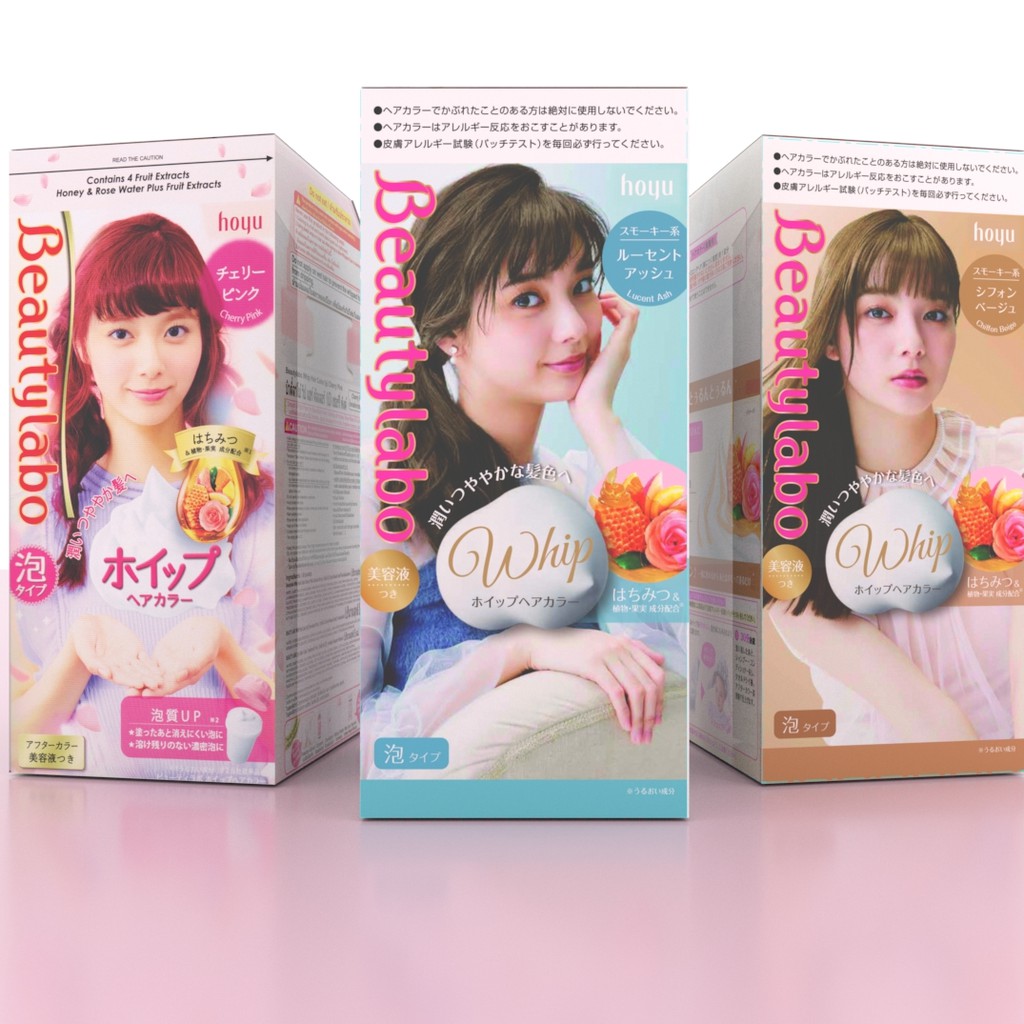 Beautylabo Whip Foam Type Hair Color (8 Shades Available) Shopee