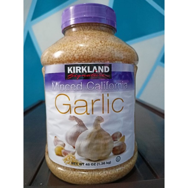 Kirkland Signature Minced California Garlic 1.36kg Shopee Philippines