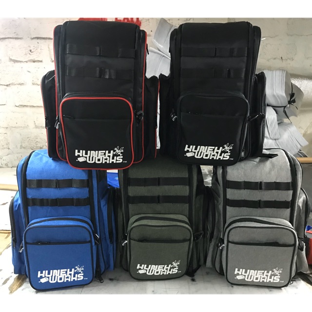 Tamiya bag plain black only. Shopee Philippines
