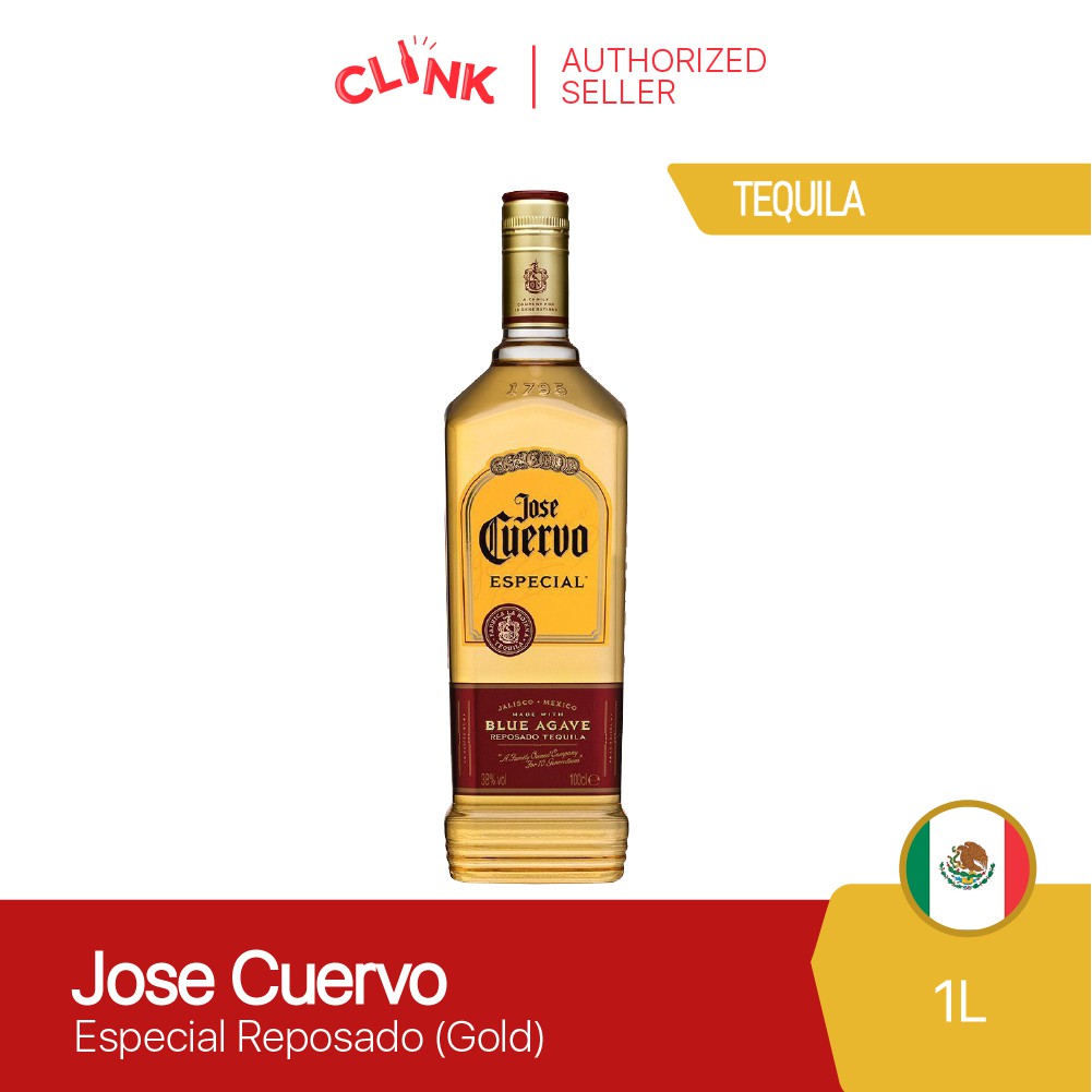 Jose Cuervo Especial Tequila Reposado Gold 1L Shopee Philippines