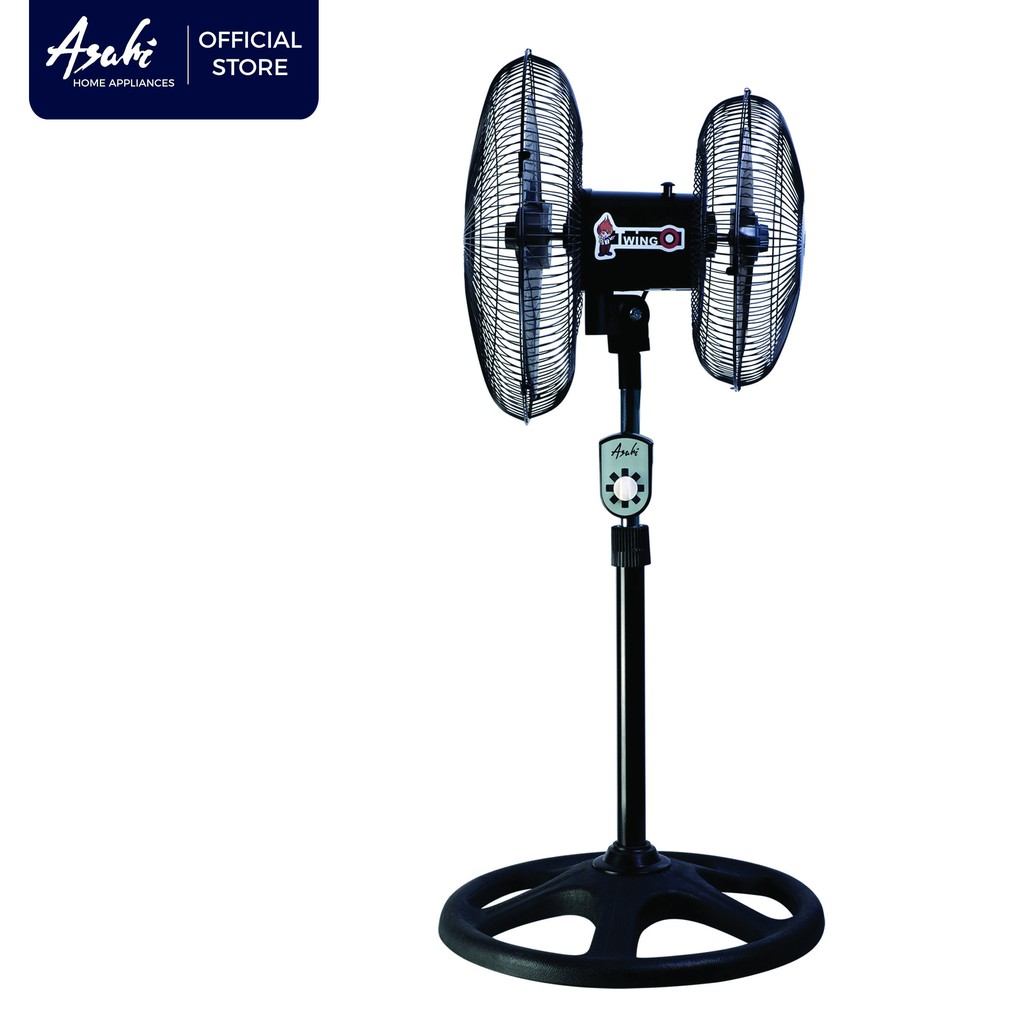 Asahi TW 6020 Twingo Double Head Stand Fan Shopee Philippines