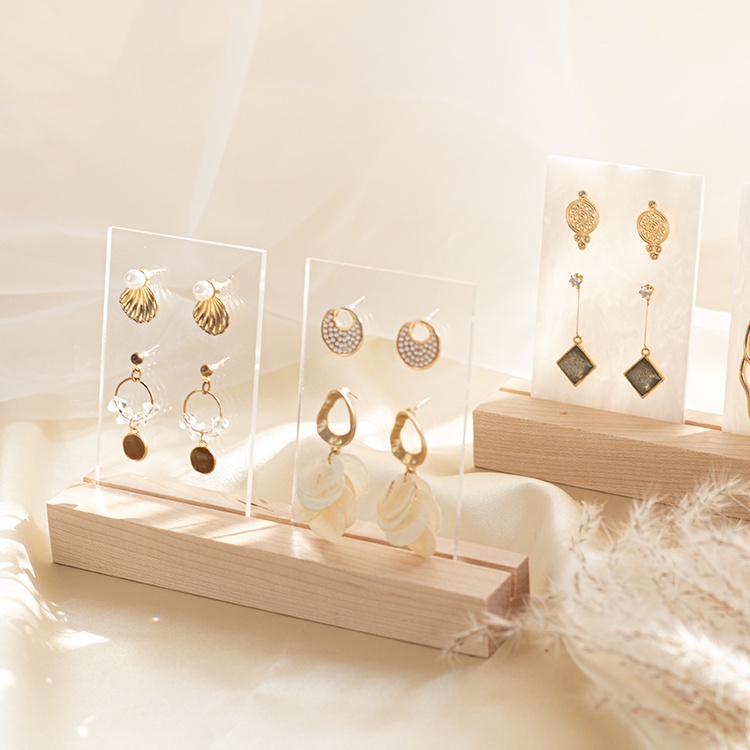 Jewelry Display Stand Rack Ins Acrylic Ring Bracket Photo Props Photo