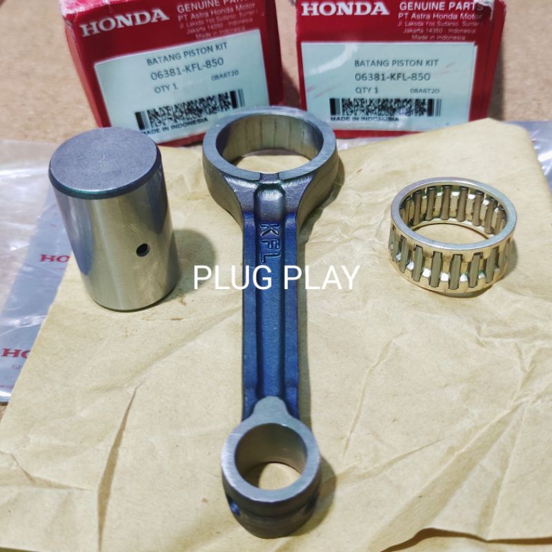 Connecting Rod Set Honda Wave 125 /Xrm 125 Genuine Shopee Philippines