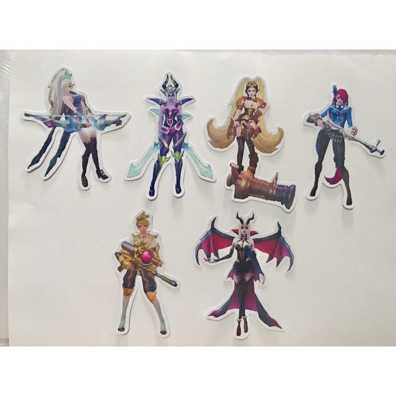 Heroes Cake Topper Mobile Legends Printable Characters