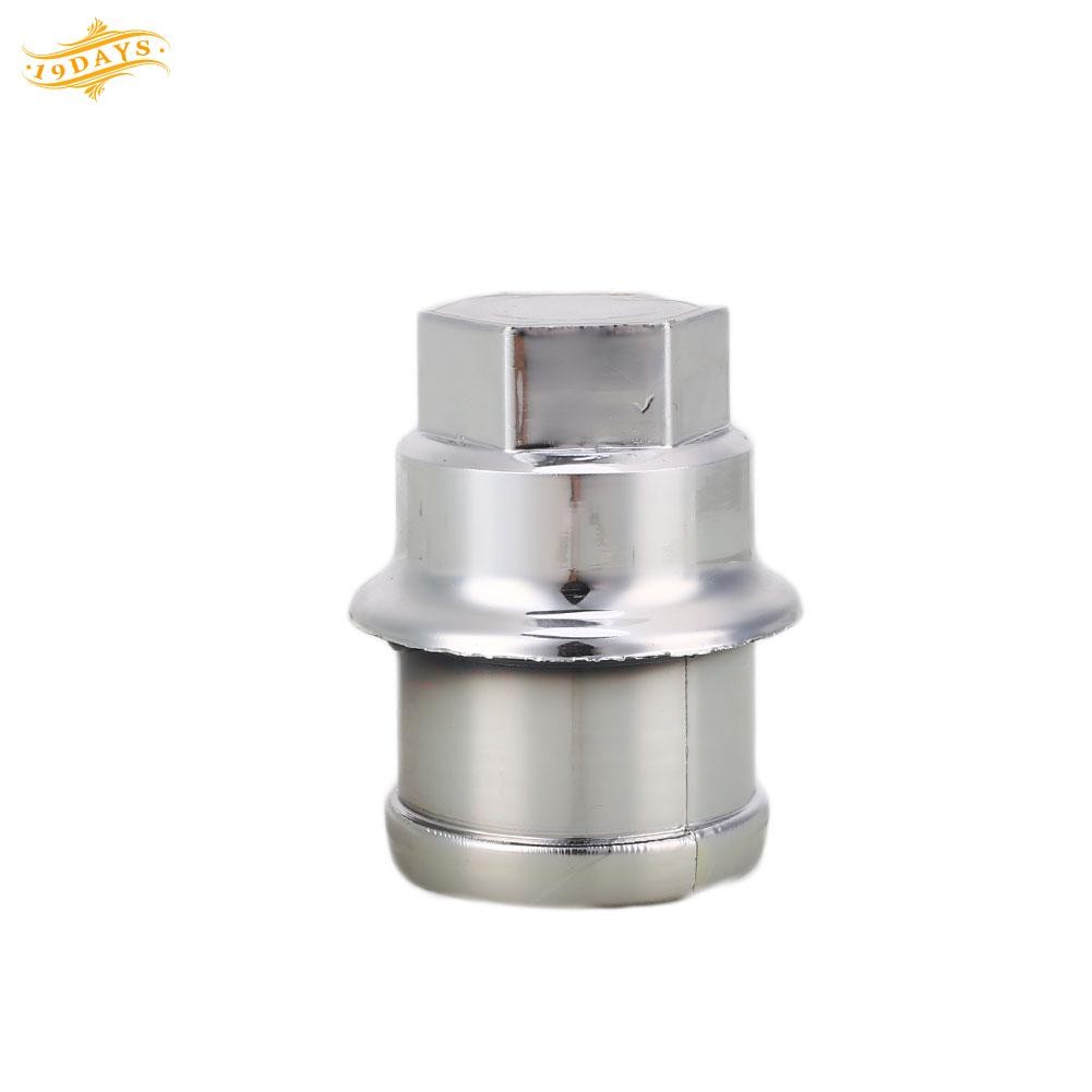 Black High Gloss Stainless Steel Wheel Nut Covers 17mm fits BMW