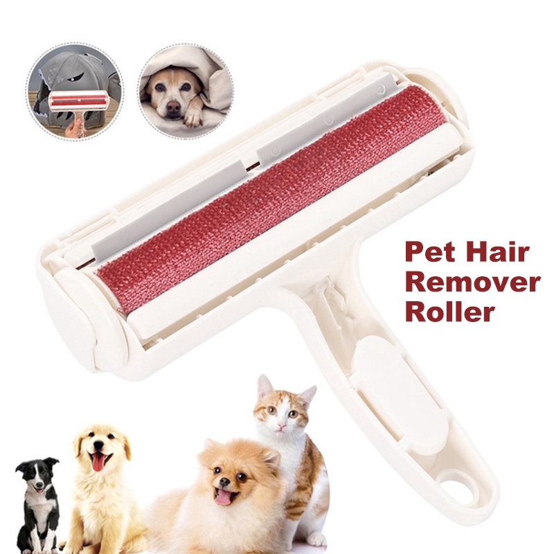 Pet Hair Remover Roller Brush Dog Cat Hair Fur Removal Roller For