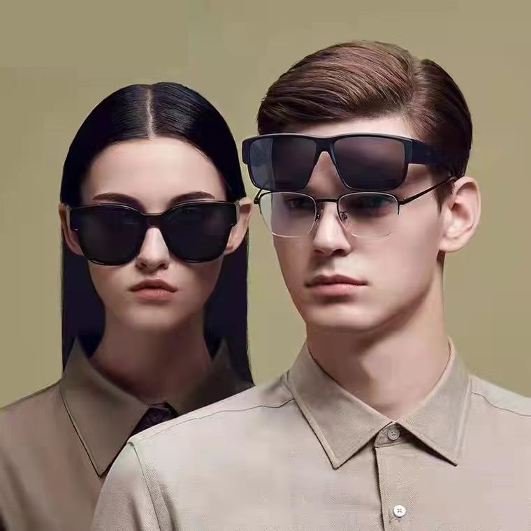 Sunglasses Fashion Tend Use With Eyeglass Myopia Set Mirror Outdoor