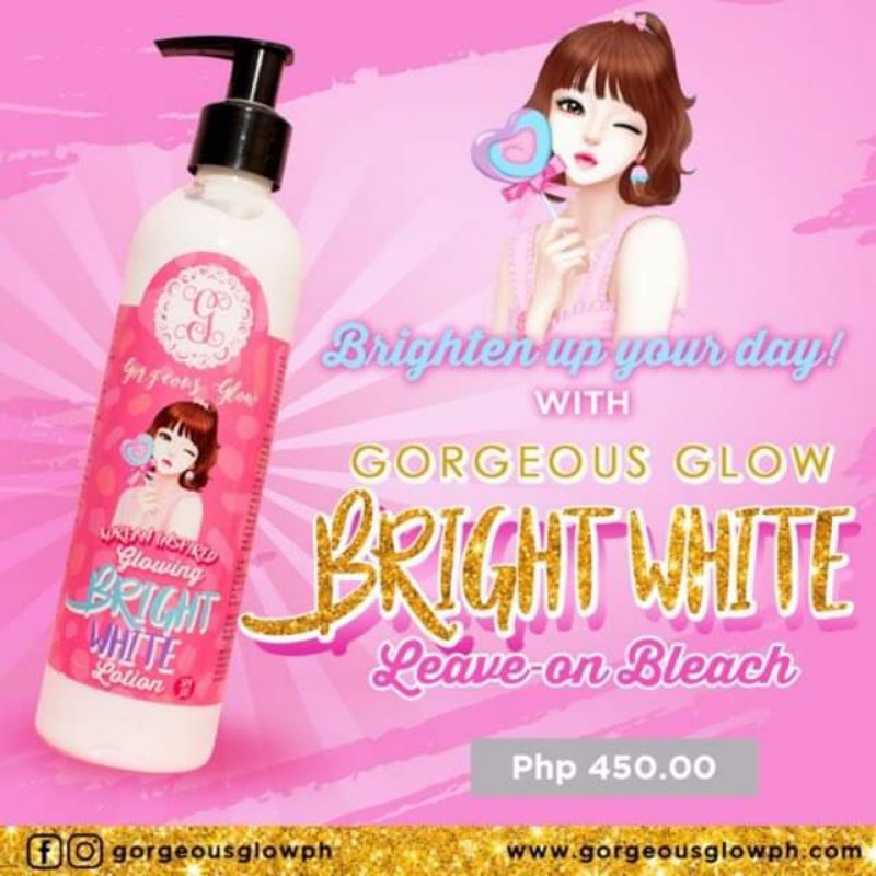 Glow Bright White Lotion (Korean inspired) Shopee Philippines