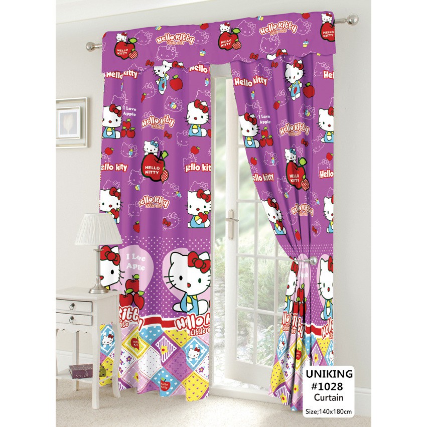 New Curtains Hello Kitty Home Decorating Curtain for Window Bedroom