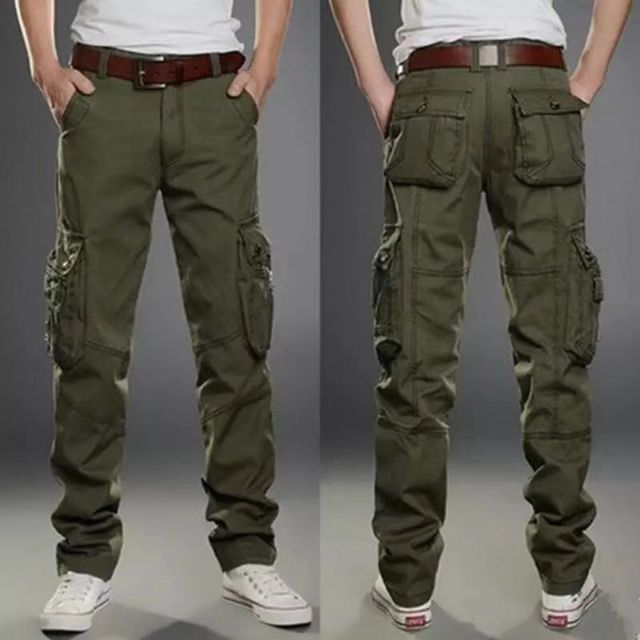 GK Men’s 6 pocket cargo pants Shopee Philippines
