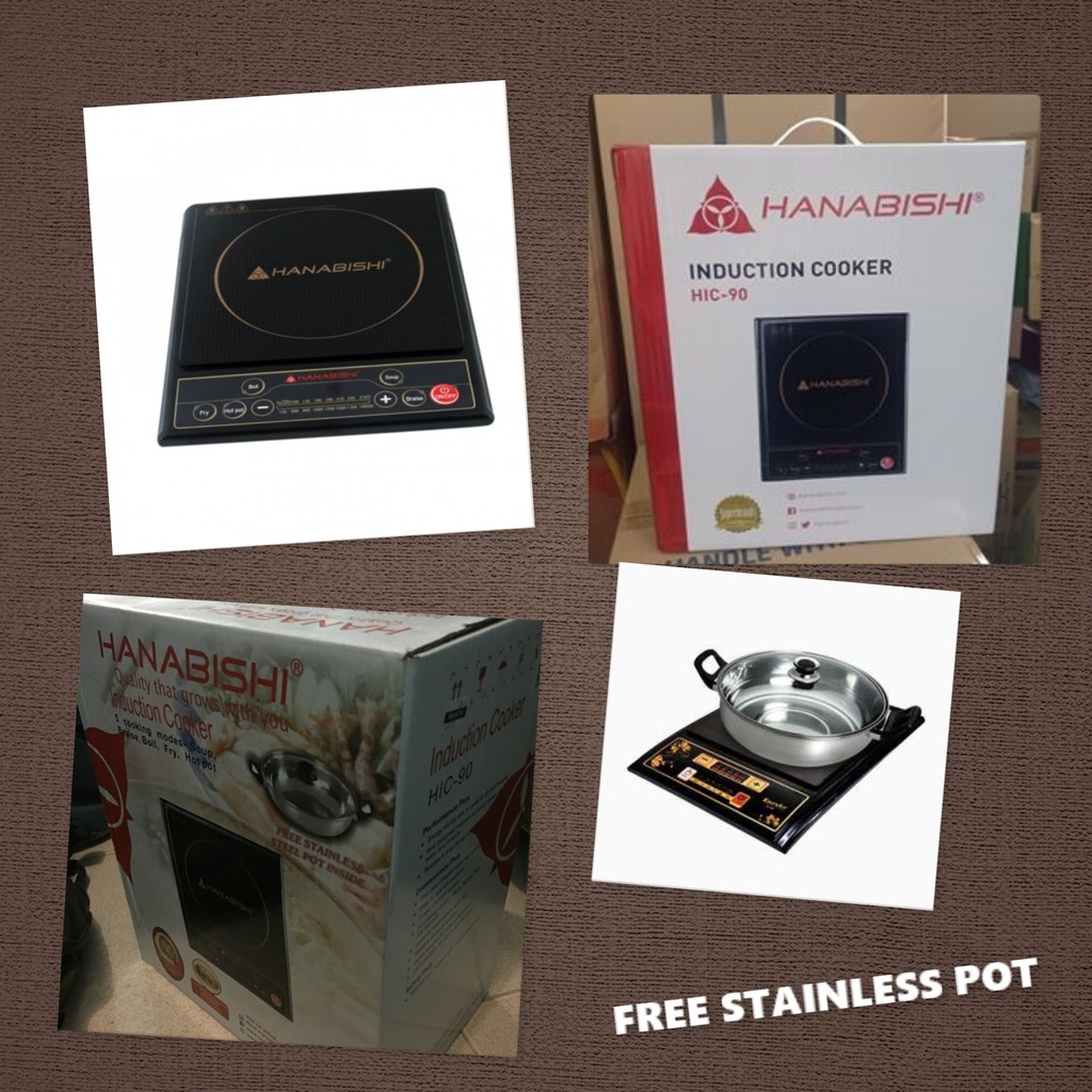 HANABISHI INDUCTION COOKER (HIC90 ) Shopee Philippines