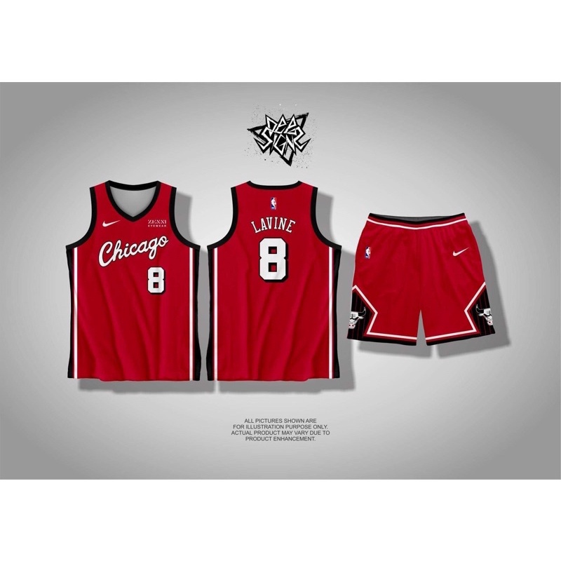 NEW NBA 2022 CHICAGO BULLS BASKETBALL JERSEY FREE CUSTOMIZE NAME&NUMBER