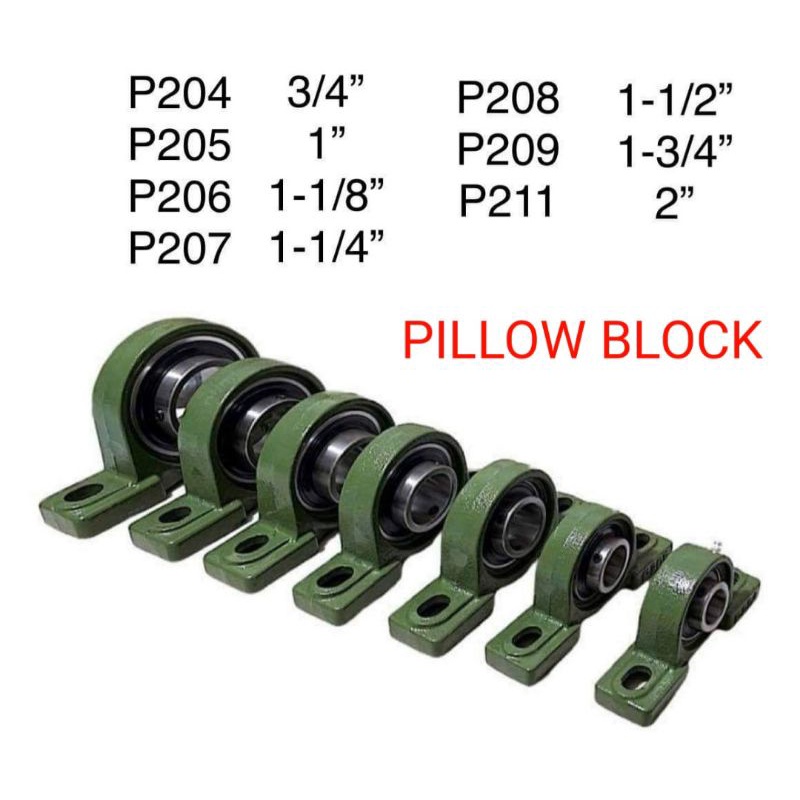 PILLOW BLOCK PILLOW BLOCK BEARING UCP204 / 205 / 206 / 207/ 208 / 209