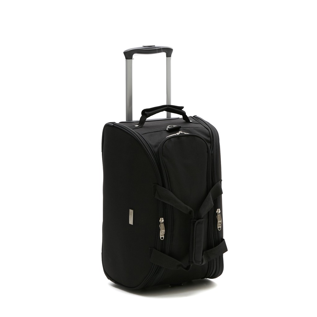 British Knight Betb996 20" (Medium) Black Duffel Trolley