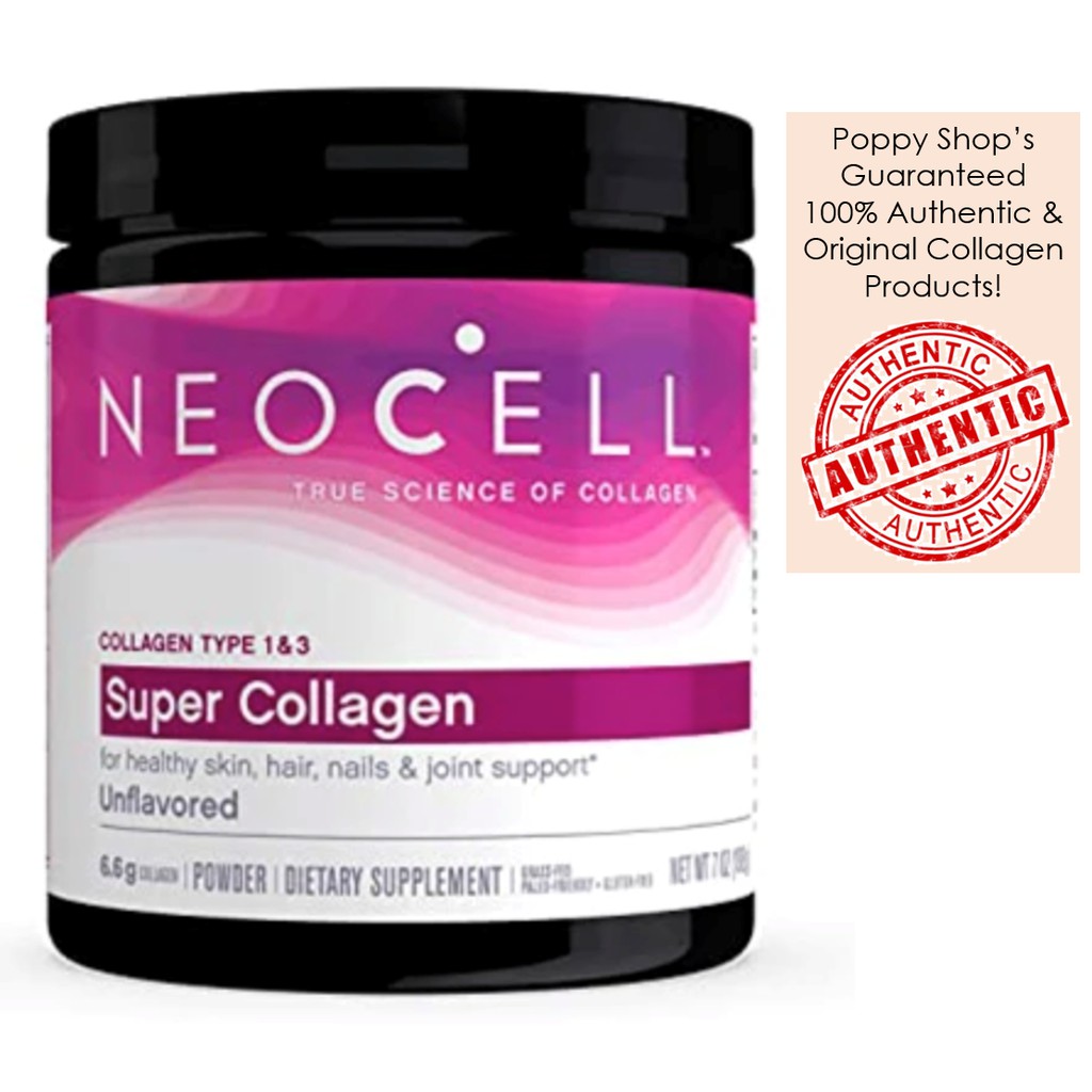 NeoCell Super Collagen Type 1 and 3 Powder 198g NEW PACKAGING
