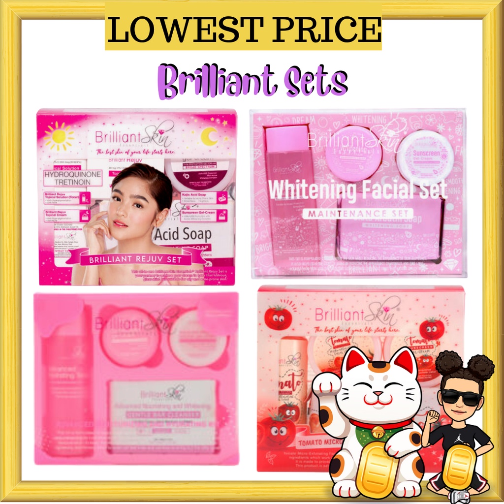 ORIGINAL BRILLIANT SKIN ESSENTIALS SETS *New Packaging*𝐖𝐢𝐭𝐡 𝐅𝐑𝐄𝐄𝐁𝐈𝐄𝐒