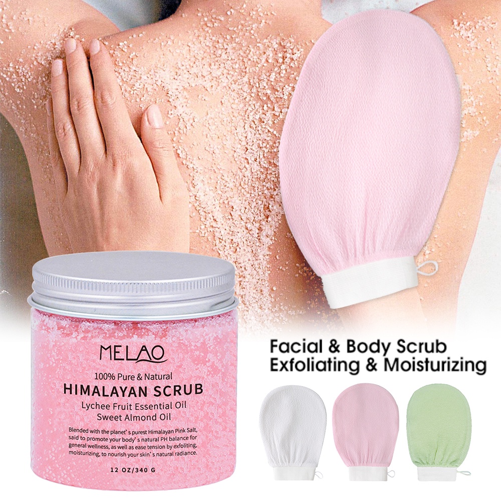 340g Himalayan Sea Salt Body Scrub To Remove Dead Skin And Absorb