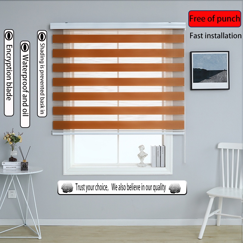 BFH Home New Duo Roller Blinds Curtain Roler Blinds Curtain