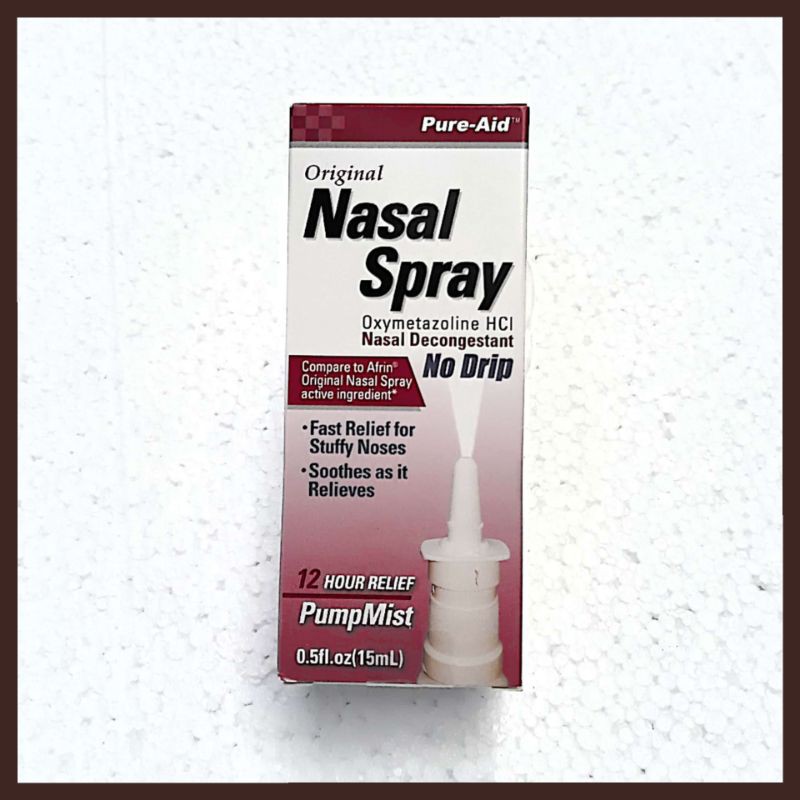 PureAid ORIGINAL NASAL SPRAY (15 mL) Shopee Philippines