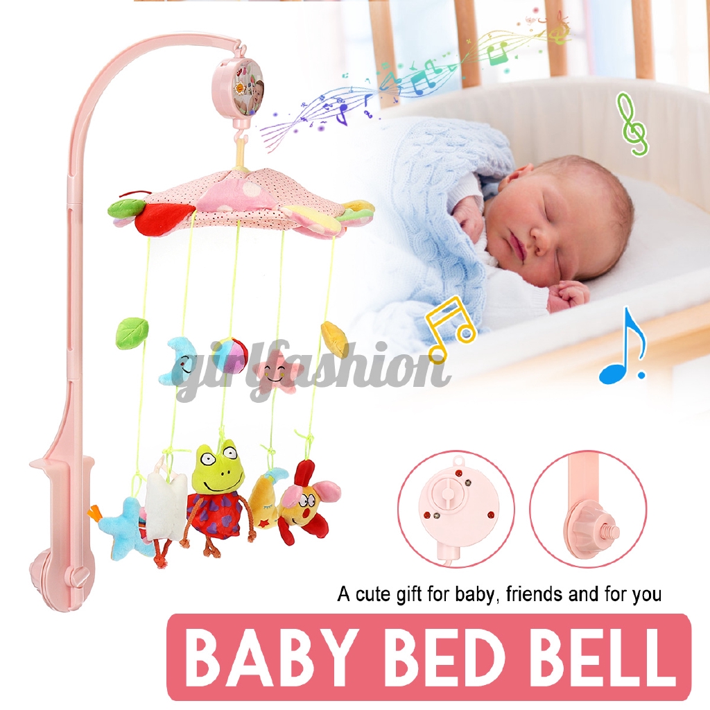 Help baby take vision exercise Baby Bed Bell Baby Crib Mobile Musical