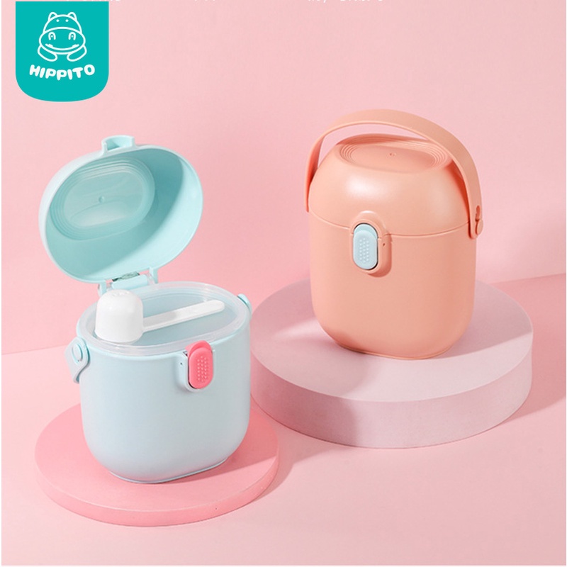 Baby Formula Dispenser with Scoop and Leveller Portable Storage Formula