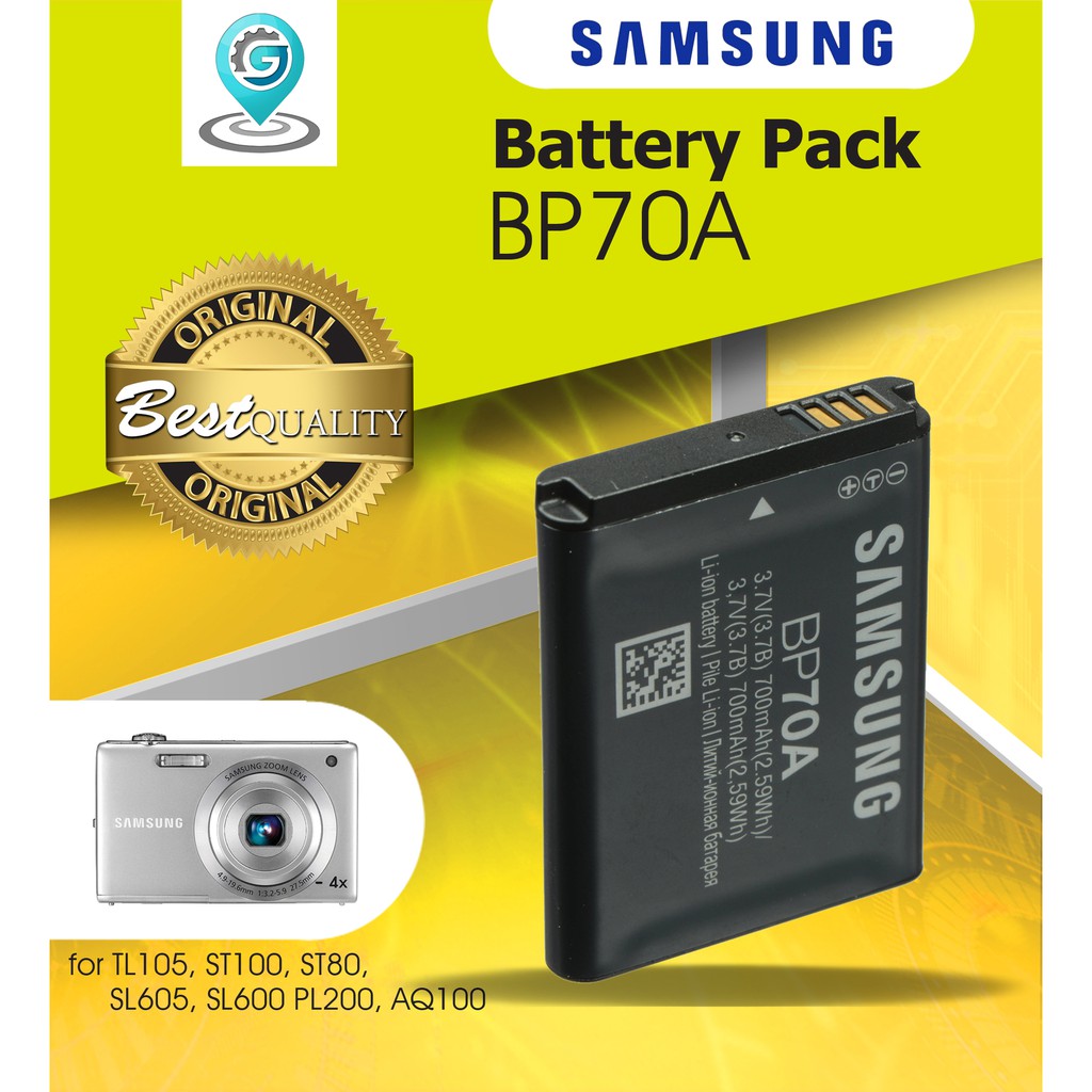 Samsung Bp70A LithiumIon Battery (740Mah) Shopee Philippines