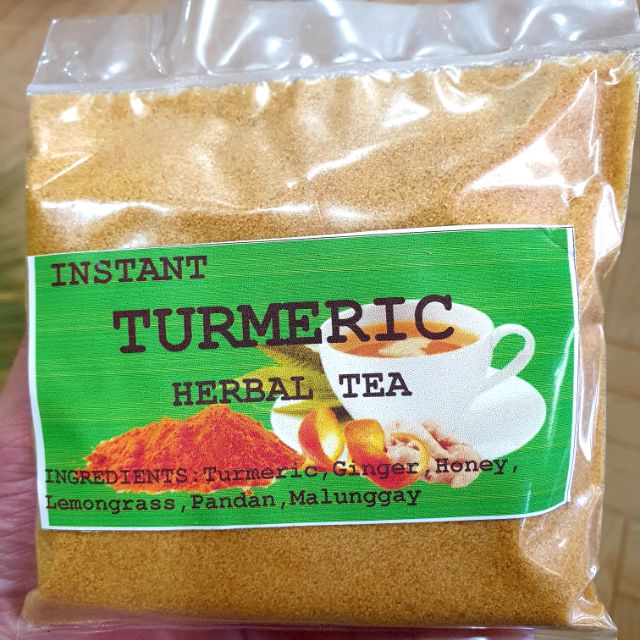INSTANT TURMERIC HERBAL TEA 200GRAMS Shopee Philippines