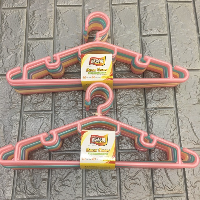 plastic hanger 10pcs 40cm Shopee Philippines