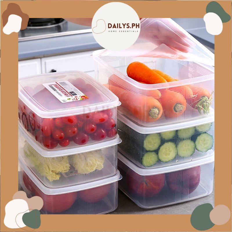 •DAILYS• Leak Proof Plastic Food Container Airtight Food Storage