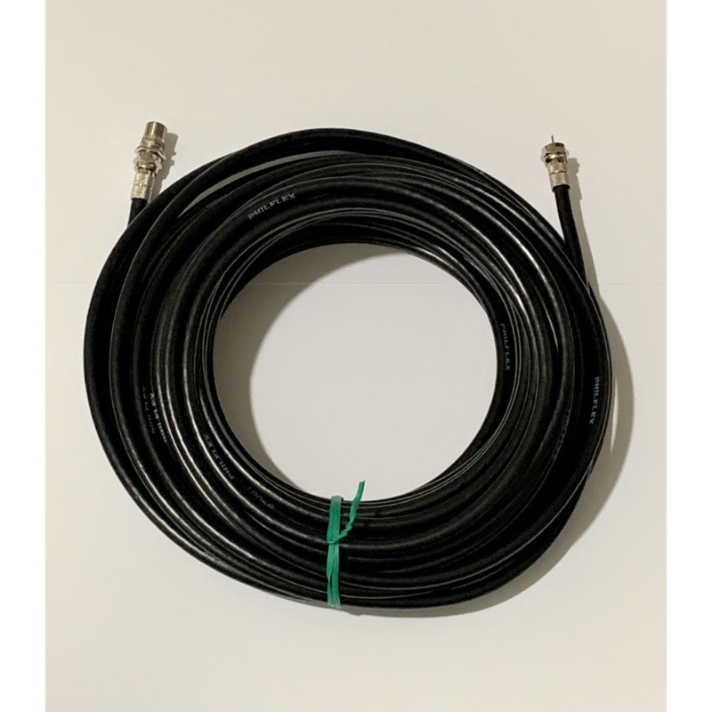 TV PLUS GMA AFFORDABOX ANTENNA EXTENSION CORD/ PHILFLEX COAXIAL ANTENNA