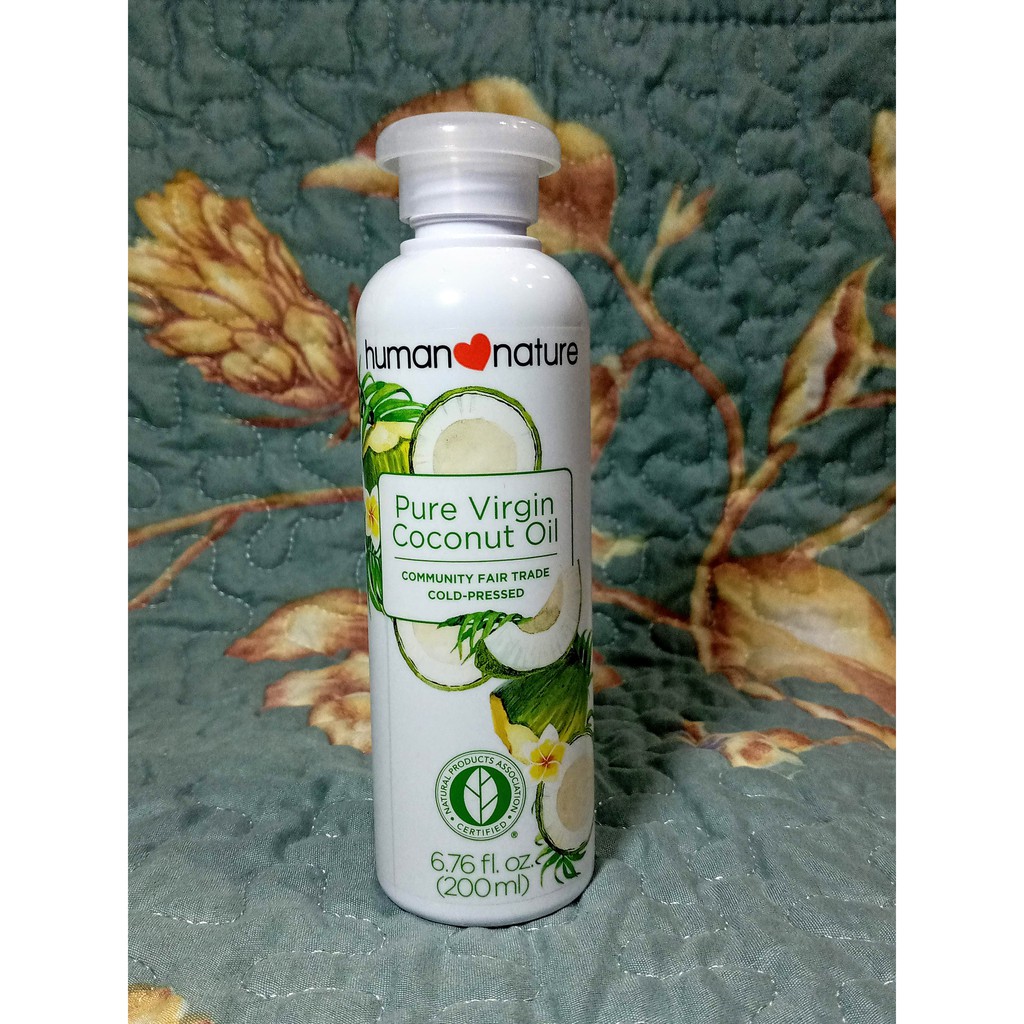 Human Nature Pure Virgin Coconut Oil 200mL Shopee Philippines