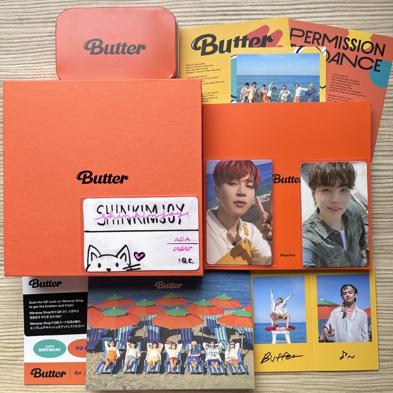 BTS Butter album inclusions) Shopee Philippines