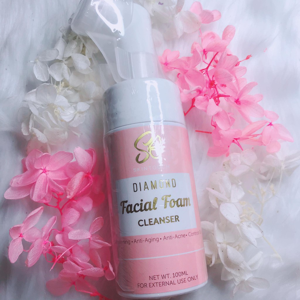 Skintouch Diamond Facial Foam 2.0 [COD J&T] Shopee