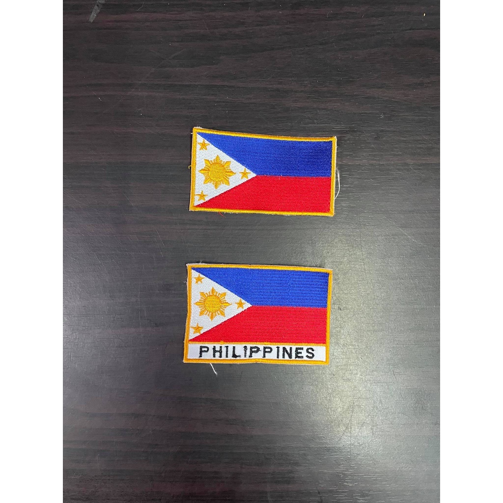 Philippine Flag Patches Shopee Philippines