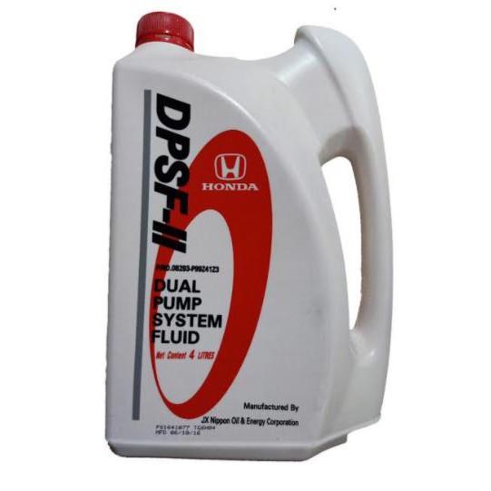 GENUINE Honda Dual Pump System Fluid II (DPSF-II) 4L JS | Shopee