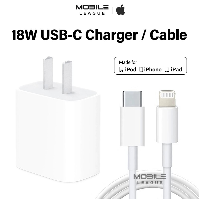 Apple 18W 20W PD Original Fast Charger USBC Smart Phone