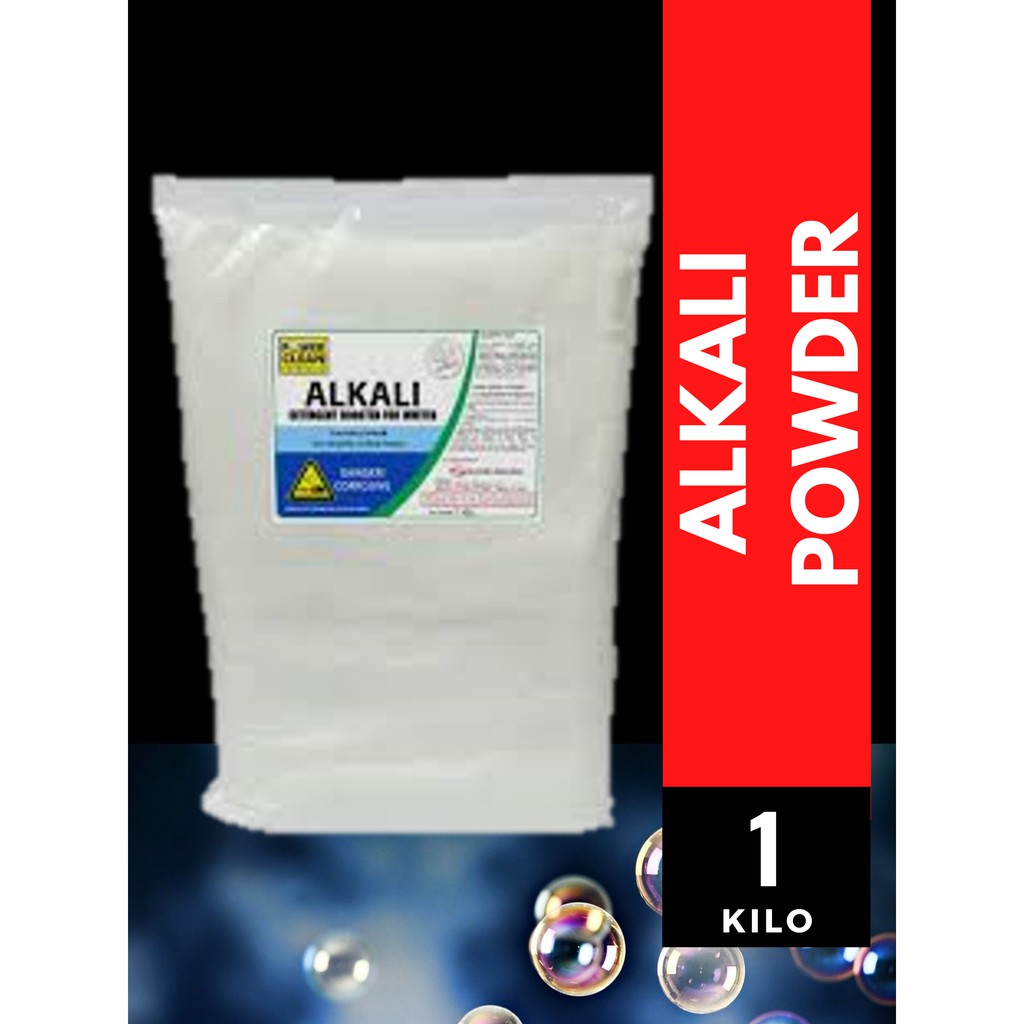 Alkali Powder 1 KILOGRAM Laundry Fabric Stain Remover Whitening Yellow