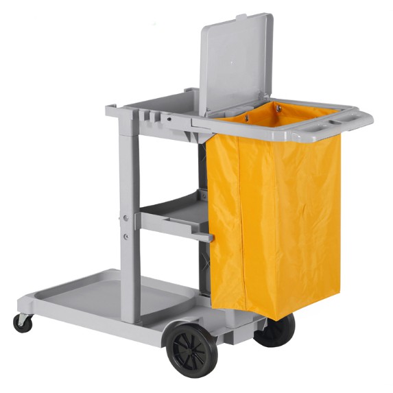 Janitorial Cart Trolley Grey Color Shopee Philippines