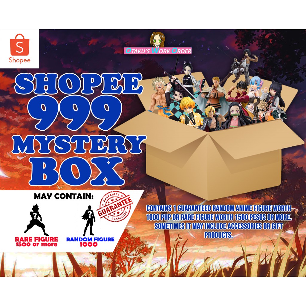 Anime Figure Mystery Box Shopee Shopee Philippines