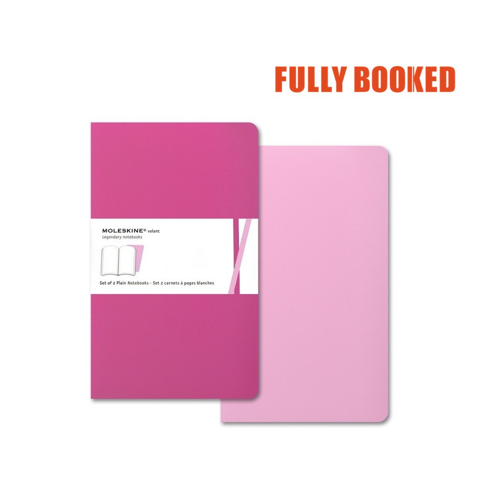 Moleskine Volant Pocket Notebook (Plain Pink) Shopee Philippines