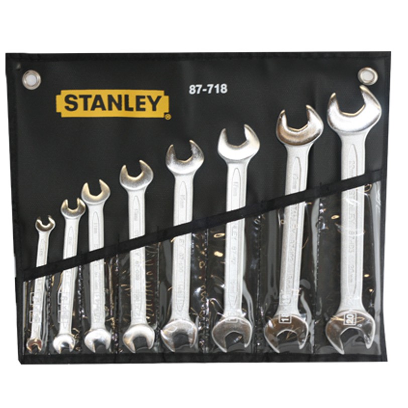 Stanley ST87718 Wrench Set Dbl Open End 8Pc 622Mm Shopee Philippines