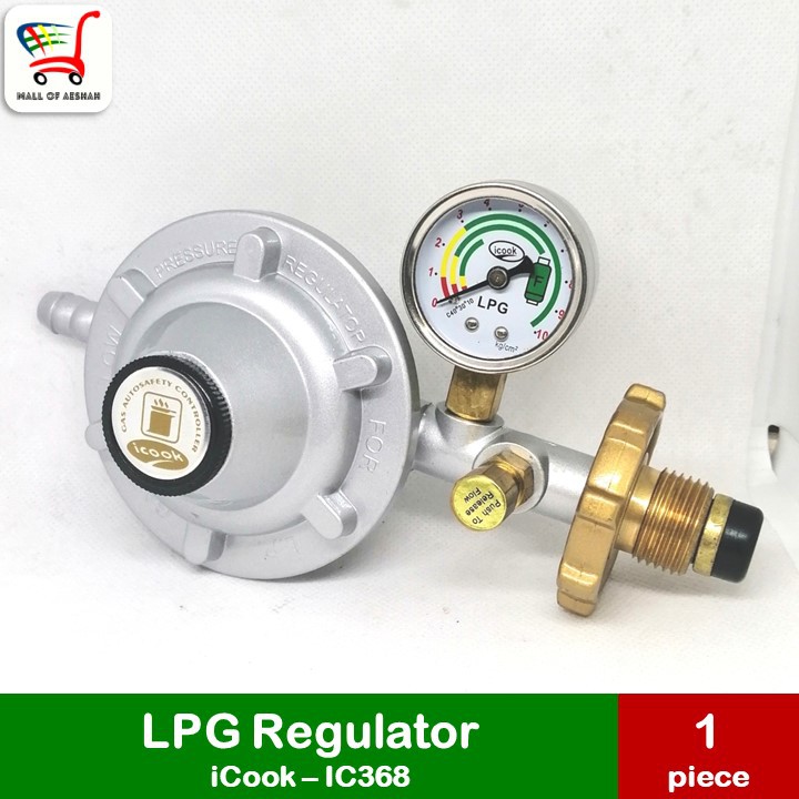 LPG Regulator iCook IC368 HeavyDuty with Gas Auto