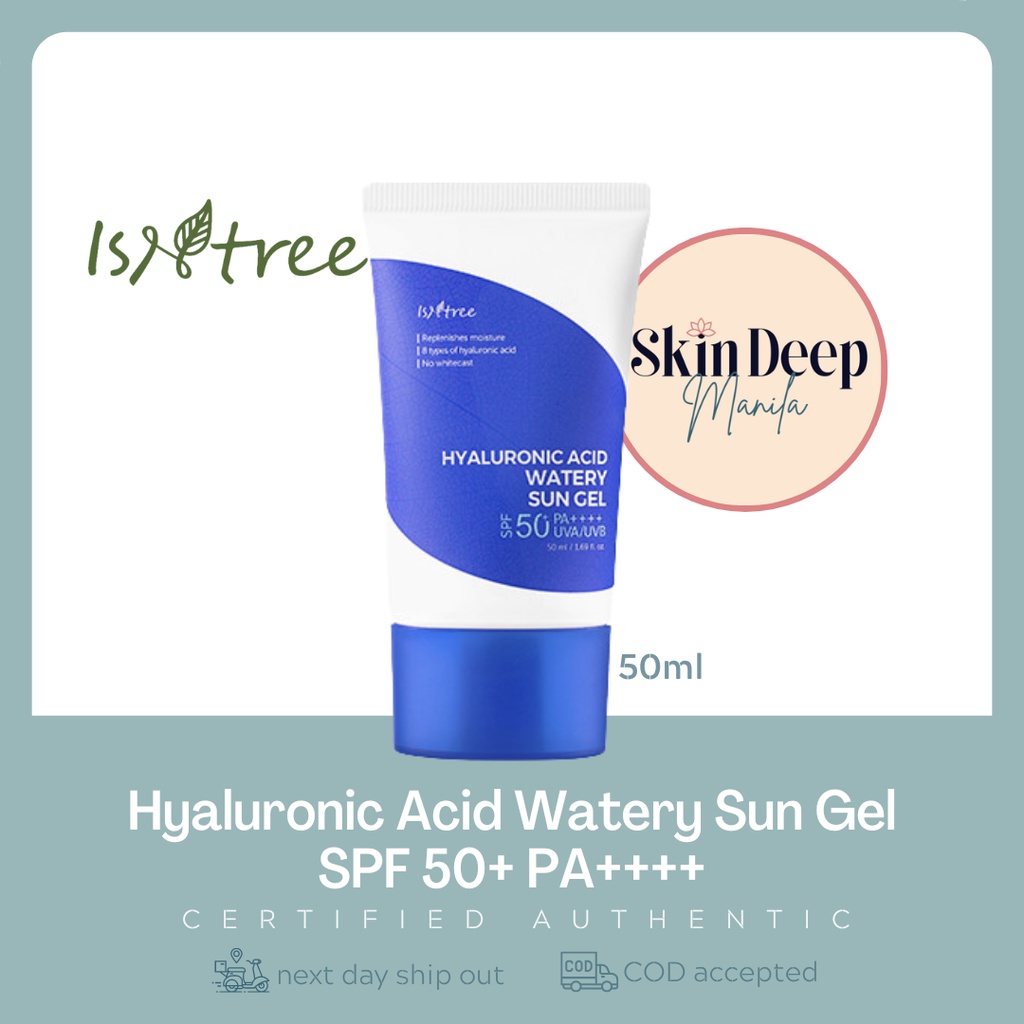 isntree Hyaluronic Acid Watery Sun Gel SPF50 Review A Moisturising