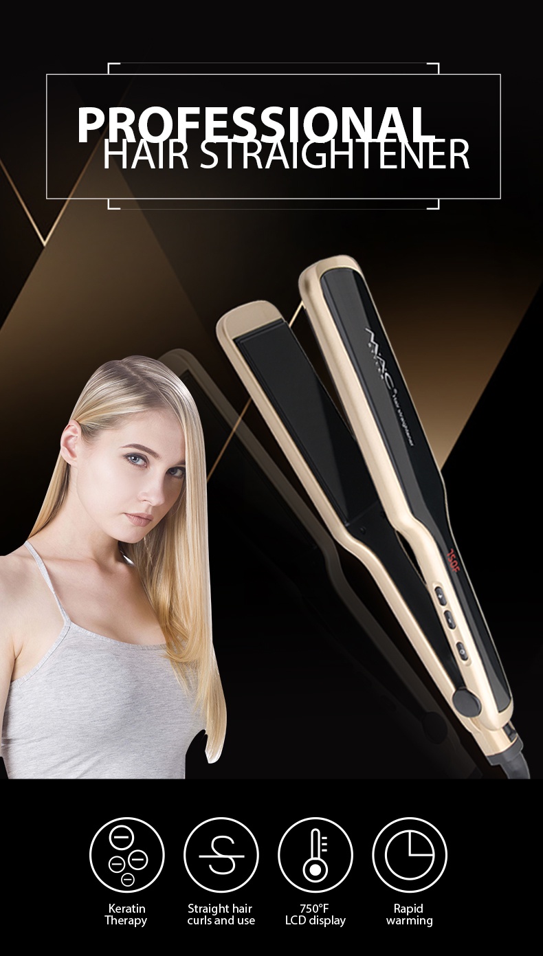 MAC Professional Hair Iron hair straightener mac hair iron MC3063 Mac