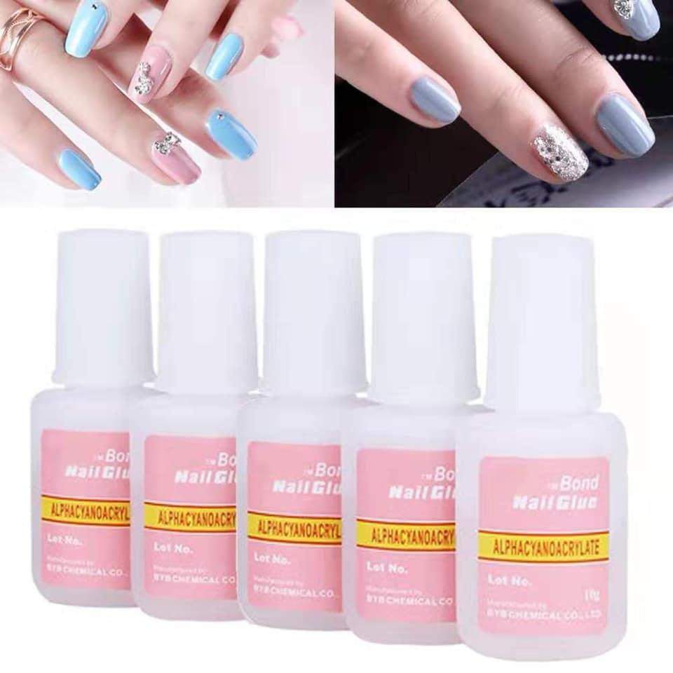LUCKIN MART Tips Acrylic Glue Nail Fast Drying false Art Shopee