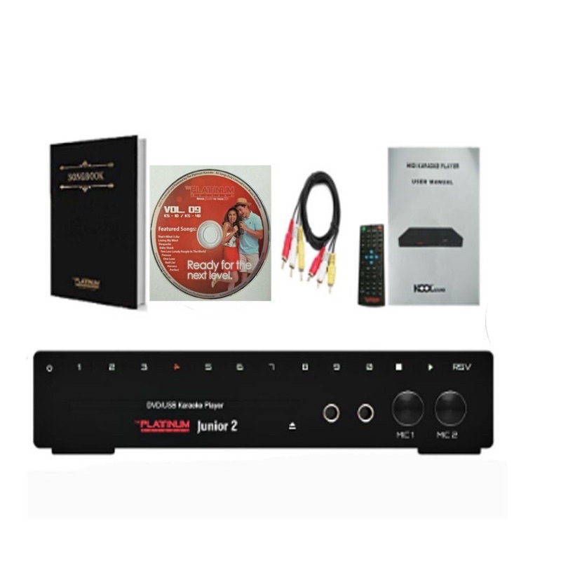 The Platinum Junior 2 Ks10 DVD/karaok Player free Mic Shopee Philippines