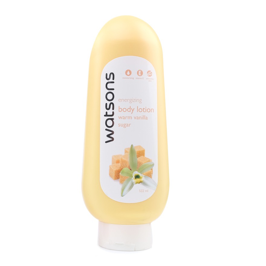 Watsons Warm Vanilla Sugar Energizing Body Lotion 532ml Shopee