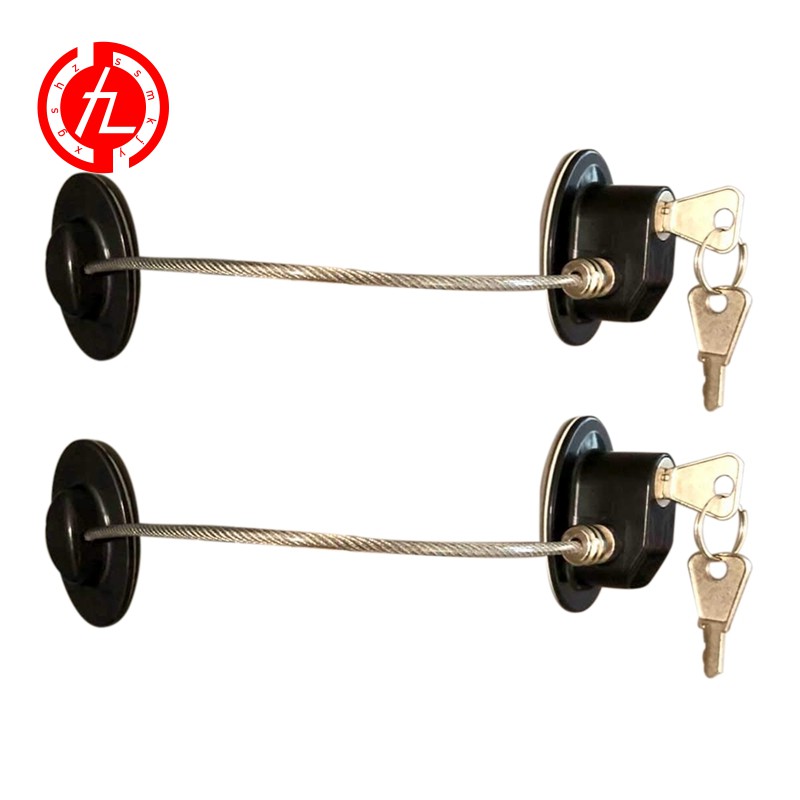 2 Pieces Strong Adhesive Freezer Door Lock with Key HZSS Shopee