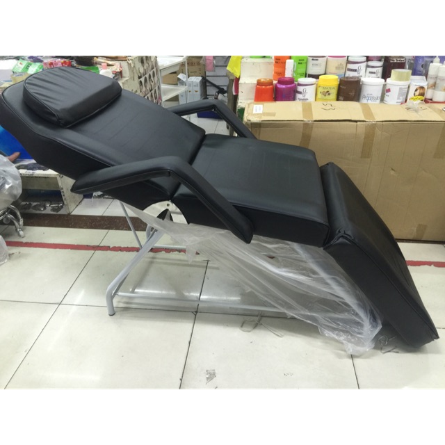 Tattoo bed black with armrest reclining type Shopee Philippines