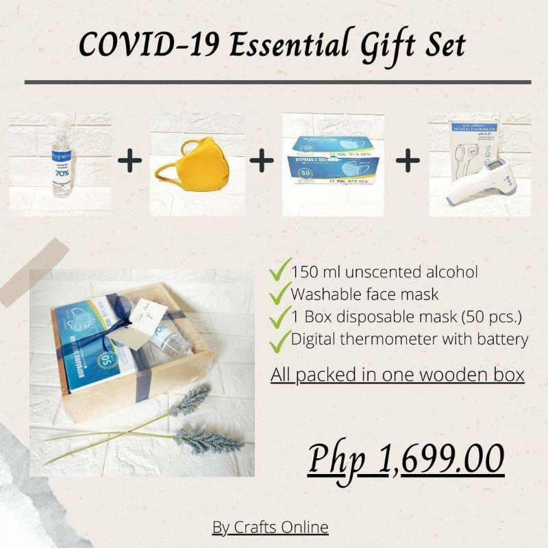 Covid19 essential gift set Shopee Philippines